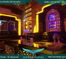 Thiết kế thi công nội thất phòng hát - Thiết Kế Nội Thất Karaoke - Công Ty Cổ Phần Giải Trí AZKTV