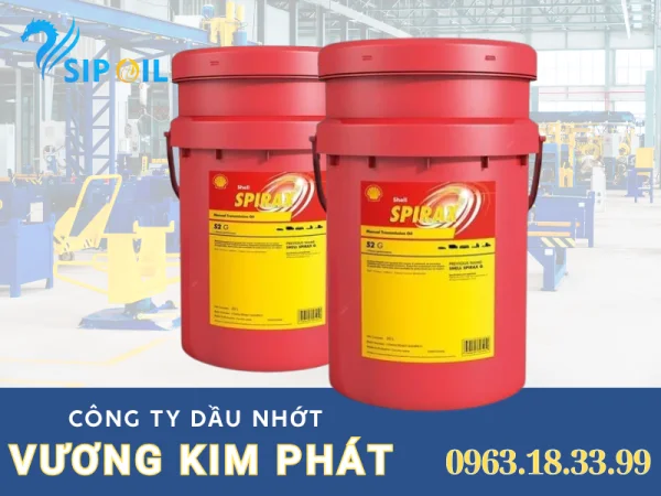Dầu bánh răng Shell Spirax S2 G140 Gear Oil - Dầu Thủy Lực Kim Phát - Công Ty TNHH Thương Mại Và Dịch Vụ Vương Kim Phát