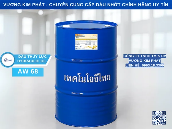 Dầu thủy lực Aw 68 - Hkopt Hydraulic - Dầu Thủy Lực Kim Phát - Công Ty TNHH Thương Mại Và Dịch Vụ Vương Kim Phát