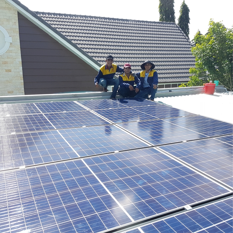 Hệ thống điện mặt trời gia đình 3kWp – Anh Hiếu Bà Rịa