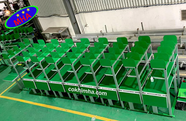 Dự án bàn thao tác đóng gói sản phẩm