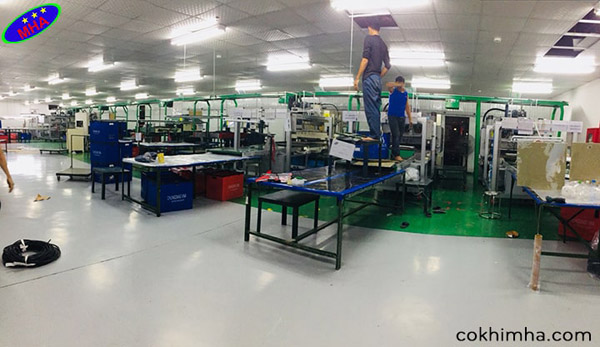 Dự án băng tải rác công nghiệp