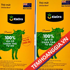 In nhãn dán thịt mát - Chi Nhánh - Công Ty Cổ Phần Giải Pháp Đóng Gói Hoàng Gia