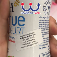 In tem nhãn chai sữa - Chi Nhánh - Công Ty Cổ Phần Giải Pháp Đóng Gói Hoàng Gia