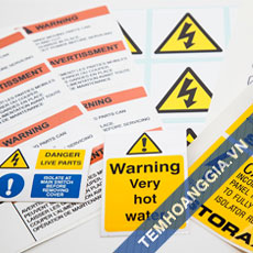 In tem nhãn công nghiệp - Chi Nhánh - Công Ty Cổ Phần Giải Pháp Đóng Gói Hoàng Gia