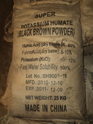 Potassium Humate - Chi Nhánh Công Ty TNHH TM DV Ngọc Gia Nguyễn