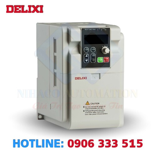 Biến tần Delixi EM60G0R75S2 - Thiết Bị Tự Động Hóa Nihaco - Công Ty Cổ Phần Tự Động Hóa Nihaco