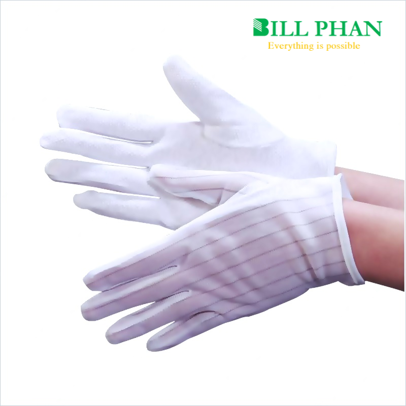 Bao tay chống tĩnh điện PVC - Thiết Bị Phòng Sạch Bill Phan - Công Ty TNHH Bill Phan