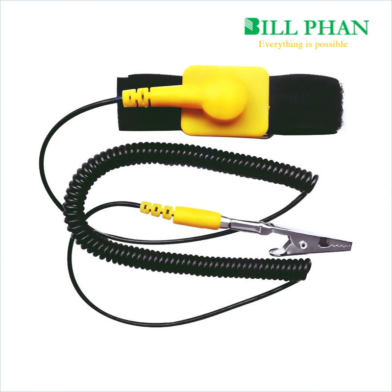 Vòng đeo tay khử tĩnh điện khóa dãn Waterun-01 - Thiết Bị Phòng Sạch Bill Phan - Công Ty TNHH Bill Phan