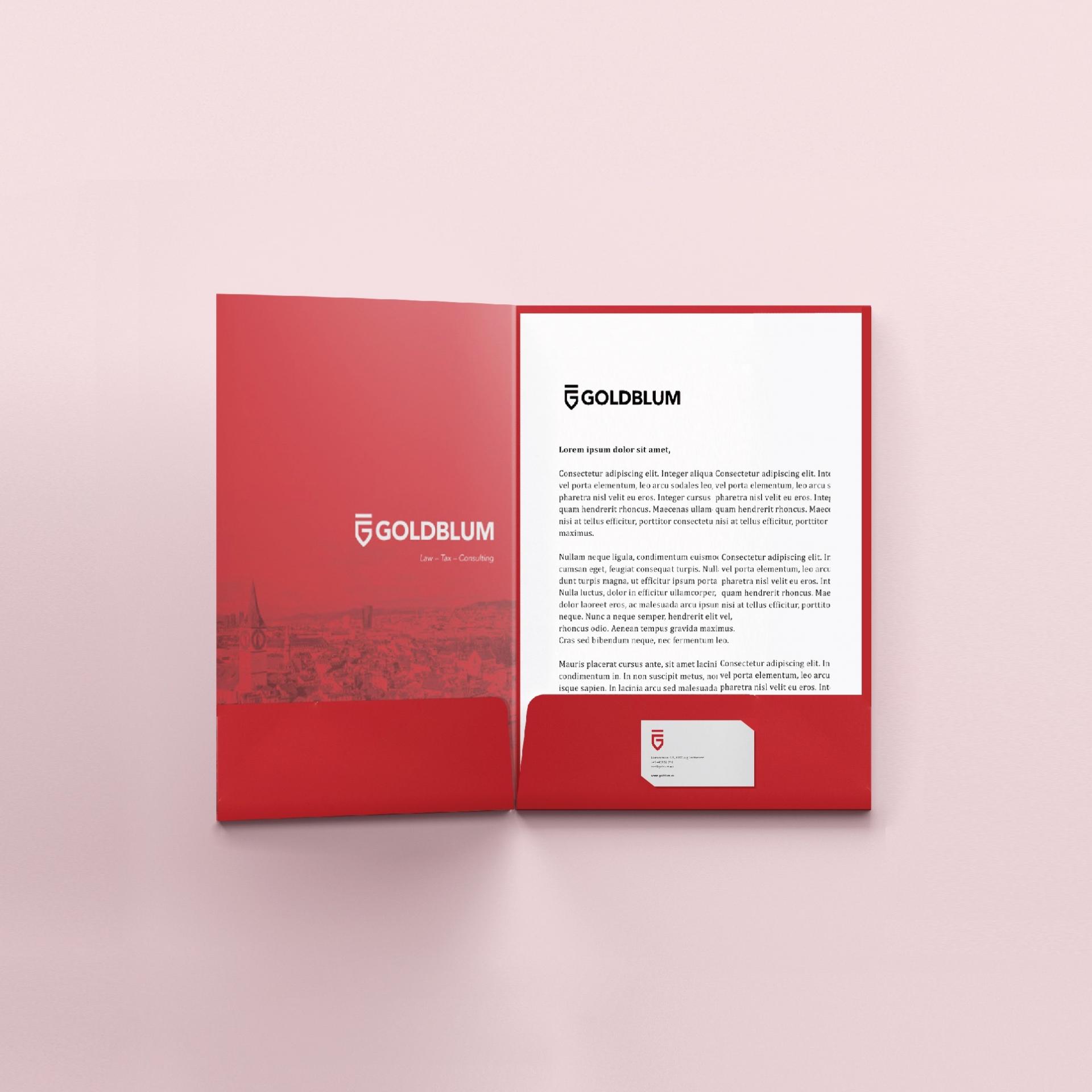 Bìa đựng hồ sơ 2 tay gập