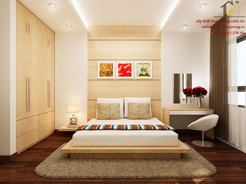 Thiết kế nội thất phòng ngủ - Xây Dựng Tháp Vàng - Công Ty TNHH Xây Dựng Tháp Vàng