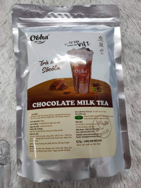 Trà sữa Socola - Trà Sữa Ooha - Công Ty TNHH Sản Xuất Thương Mại Dịch Vụ UNION