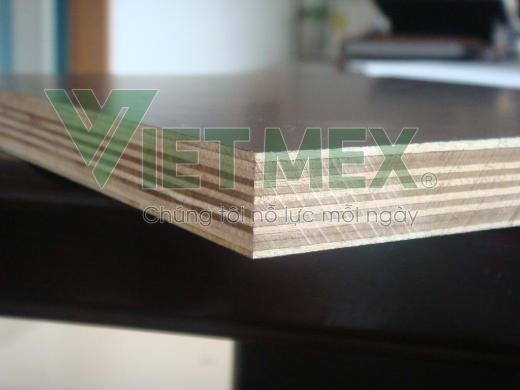 Ván ép cốp pha phủ phim 12mm - Công Ty Cổ Phần Vietmex Việt Nam