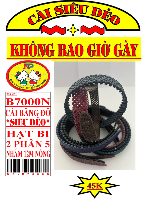 Gắp tóc siêu dẻo