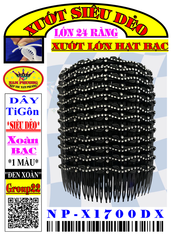 Xướt tóc X1700DX-G22