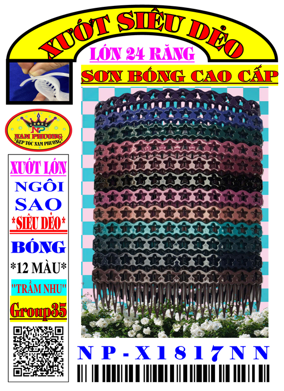 Xướt tóc X1817NN-G35