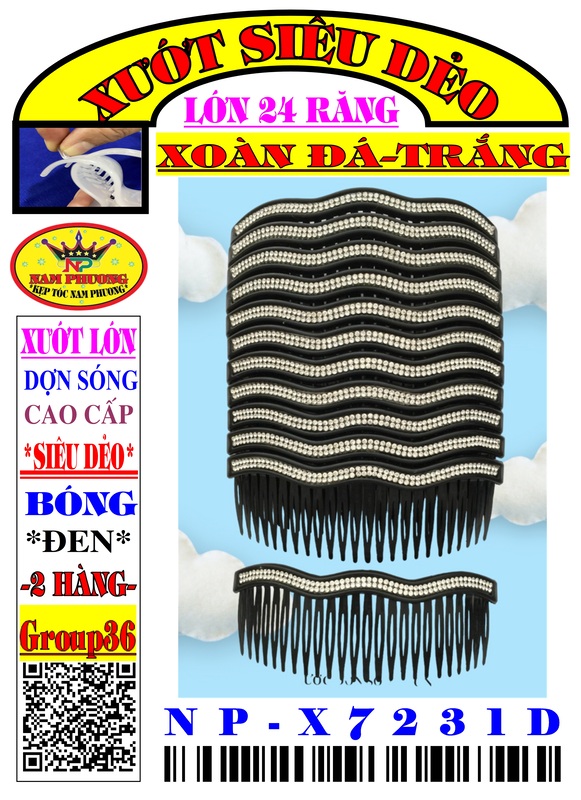 Xướt tóc X7231D-G36