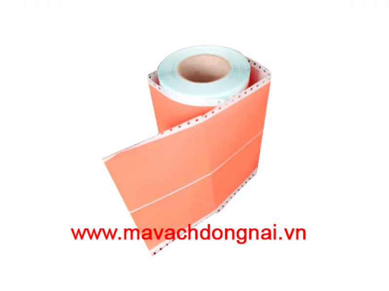 Tem Decal đục lỗ 2 biên - In Tem Nhãn Decal Mã Vạch Đồng Nai - Công Ty TNHH Mã Vạch Đồng Nai