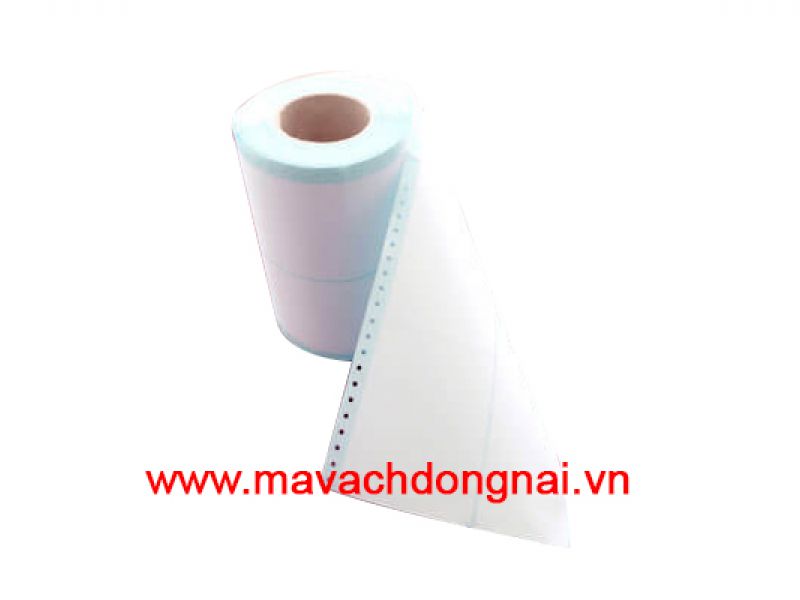 Tem Decal đục lỗ 2 biên - In Tem Nhãn Decal Mã Vạch Đồng Nai - Công Ty TNHH Mã Vạch Đồng Nai