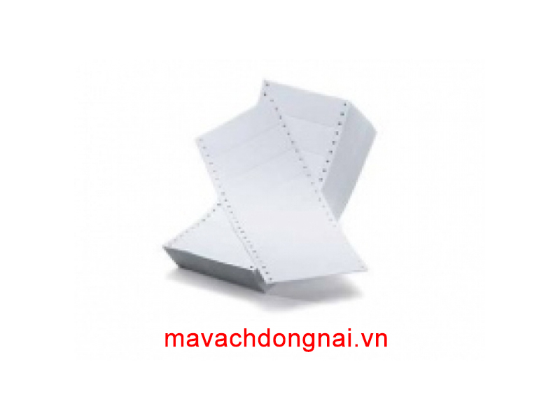 Tem Decal đục lỗ 2 biên dạng xấp - In Tem Nhãn Decal Mã Vạch Đồng Nai - Công Ty TNHH Mã Vạch Đồng Nai