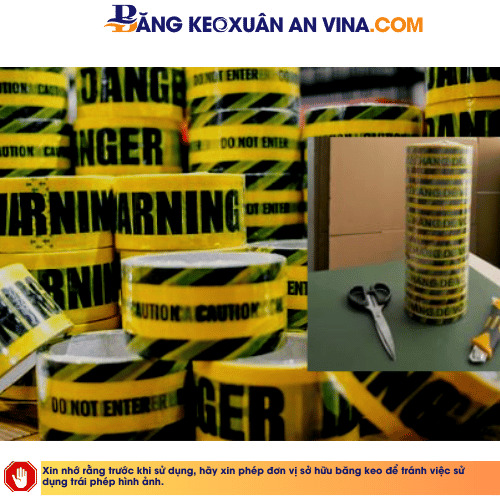 Băng keo cảnh báo