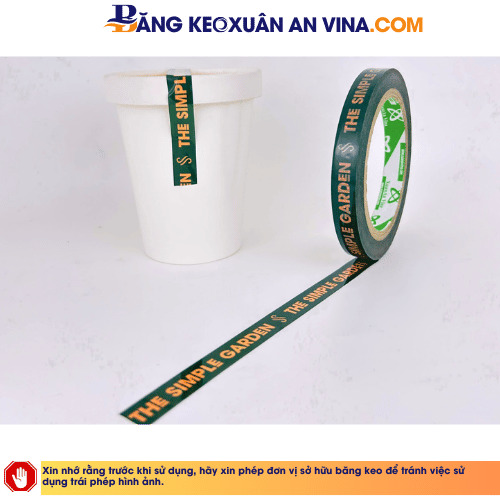 Băng keo in dán ly Coffee