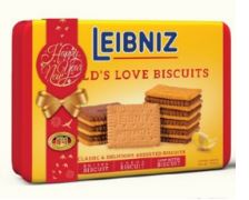 Bánh Leibniz Worlds love Biscuits Minis - Quà Tết & Hạt Dinh Dưỡng Cô Ba Chang - Công Ty TNHH Thương Mại Dịch Vụ Cô Ba Chang