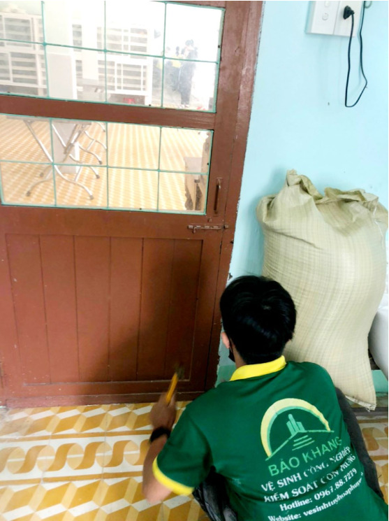 Chống mối nền công trình tại Tuy Hòa Phú Yên - Vệ Sinh Công Nghiệp Bảo Khang Phú Yên - Công Ty TNHH TMDV Bảo Khang Phú Yên