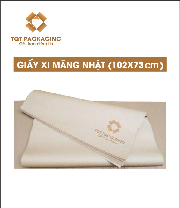 Giấy xi măng-giấy kraft gói hàng kích thước 73*102 - Thùng Carton In Flexo - Chi Nhánh Công Ty TNHH Bao Bì TQT Tại Hà Nội