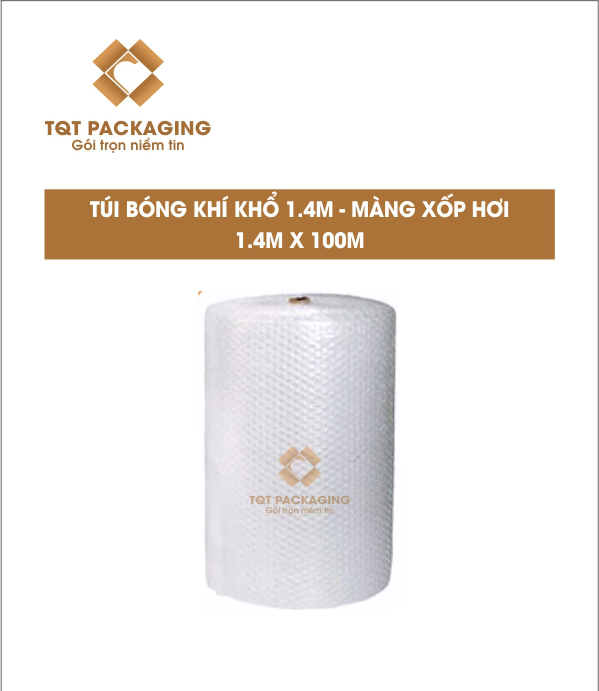 Túi bóng khí khổ 1.4m-màng xốp hơi