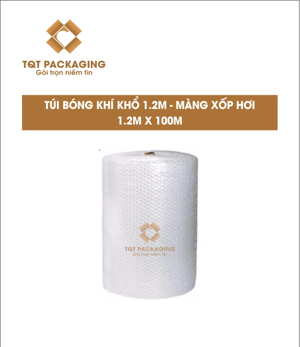 Túi bóng khí khổ 1.2m-màng xốp hơi