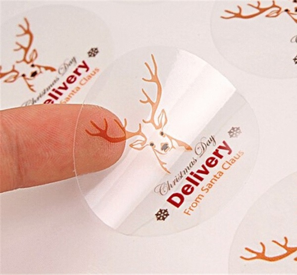 Nhãn decal nhựa trong suốt dạng tròn - Bao Bì Túi Zip BBN - Công Ty Cổ Phần BBN