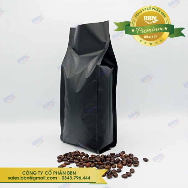 Túi bạc đen 4 biên phủ mờ - Bao Bì Túi Zip BBN - Công Ty Cổ Phần BBN