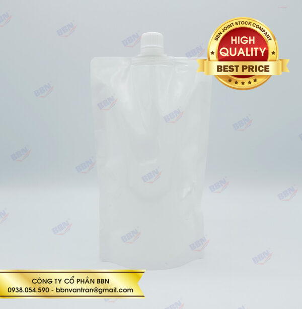 Túi đáy đứng có vòi đựng chất lỏng 1000ml - Bao Bì Túi Zip BBN - Công Ty Cổ Phần BBN