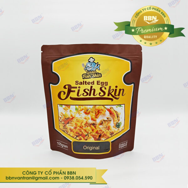 Túi in ống đồng đáy đứng zipper - Bao Bì Túi Zip BBN - Công Ty Cổ Phần BBN