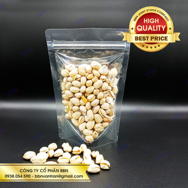 Túi zipper trong suốt đáy đứng - Bao Bì Túi Zip BBN - Công Ty Cổ Phần BBN