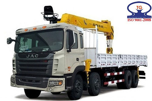 Xe tải cẩu Jac 15 tấn - Công Ty TNHH Dịch Vụ Thương Mại Trường Giang