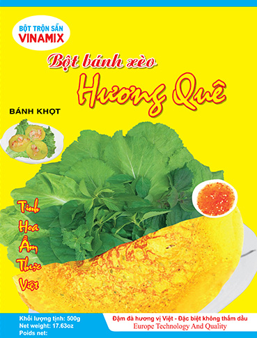 Bột bánh xèo Hương Quê - Bột Mì Đại Nam - Công Ty TNHH MTV Bột Mì Đại Nam