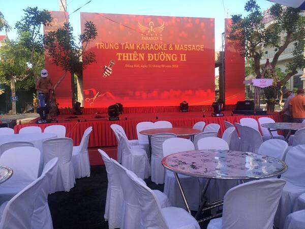 Khai trương karaoke Thiờn Đường 2