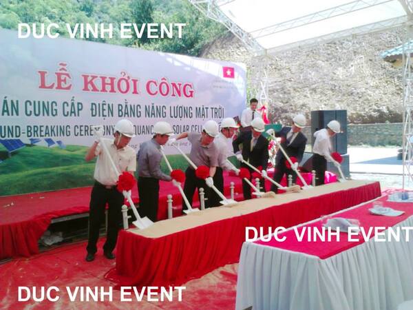Lễ khởi công dự án cung cấp điện bằng năng lượng mặt trời