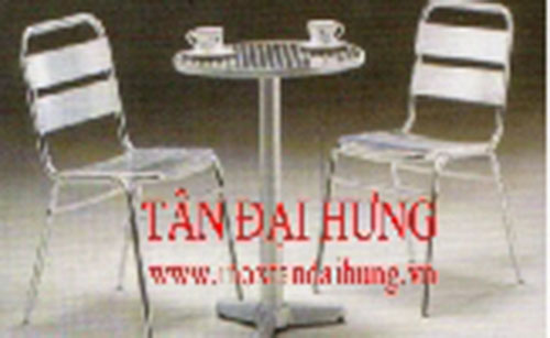 Bộ bàn ghế inox - Inox Tân Đại Hưng - Công Ty TNHH Tân Đại Hưng