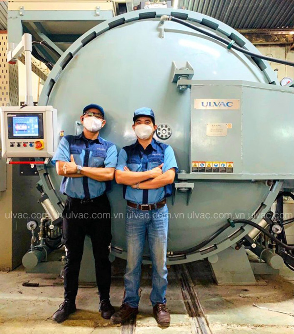 Lắp đặt hệ thống lò xử lý nhiệt chân không - Văn Phòng Đại Diện ULVAC Singapore PTE Ltd Tại Thành Phố Hồ Chí Minh