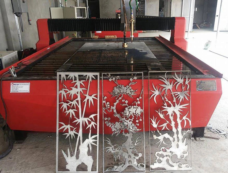 Gia công cắt sắt CNC, cắt Plasma tấm kim loại - Gia Công CNC Gỗ Kim Long - Công Ty TNHH Thiết Bị Công Nghiệp Kim Long