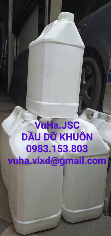 Dầu tách khuôn - Nhám Vũ Hà - Công Ty CP Thương Mại Và Xuất Nhập Khẩu Vũ Hà
