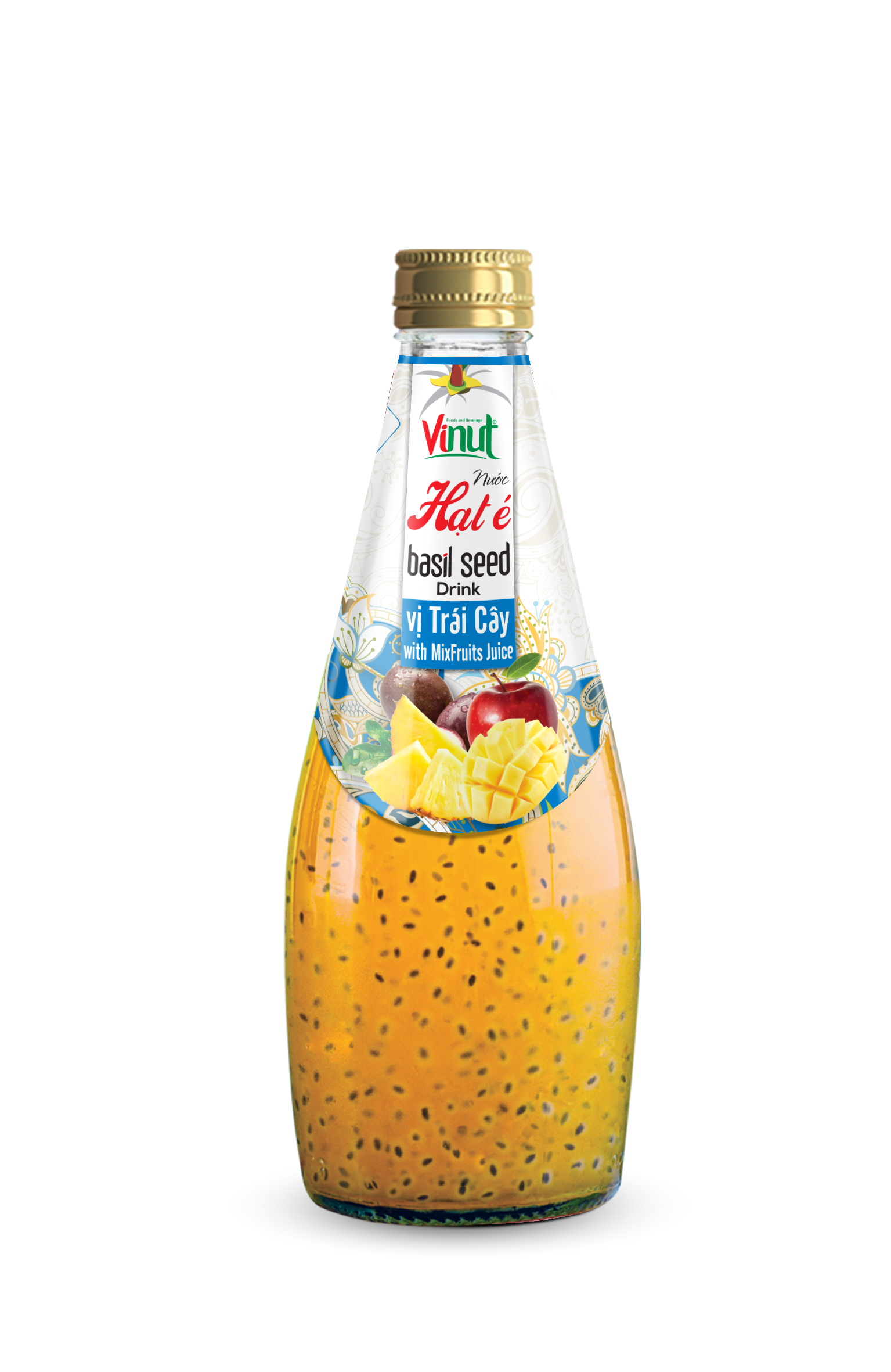 Nước hạt é vị trái cây