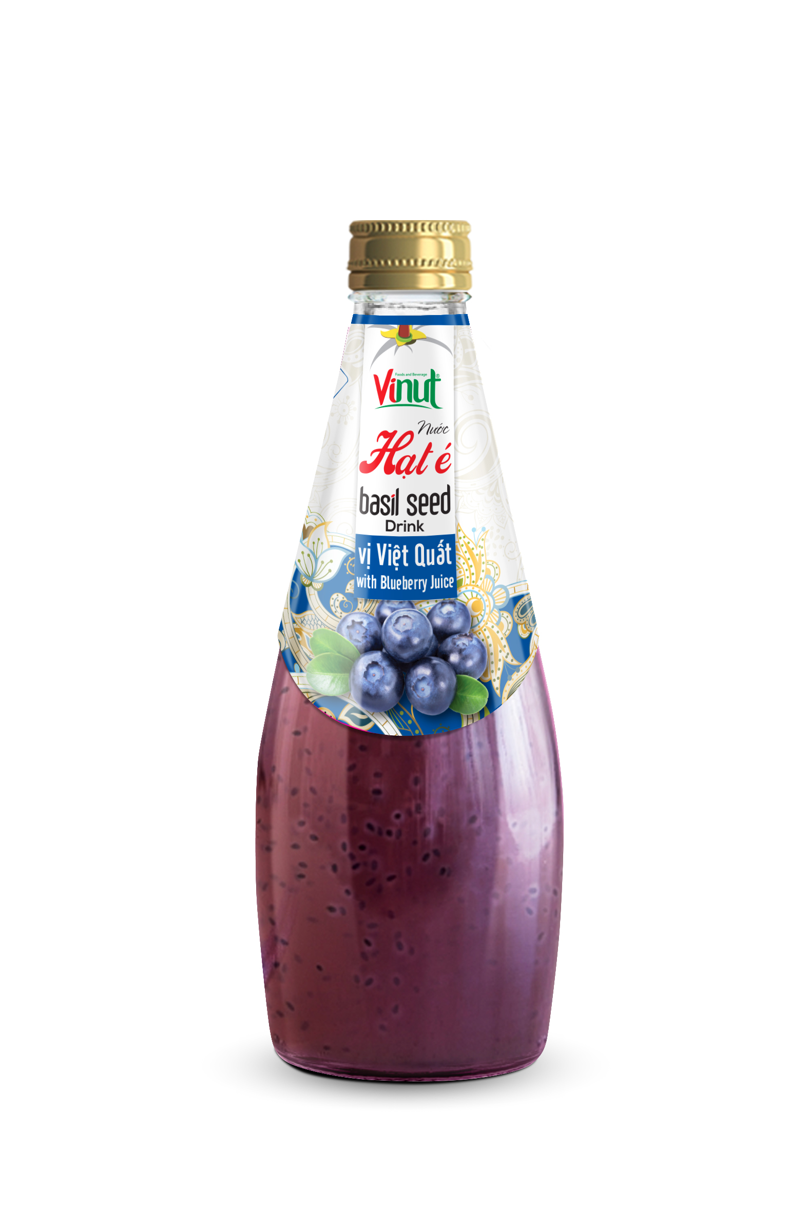 Nước hạt é vị việt quất