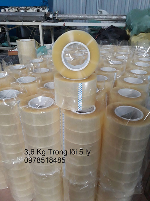 Băng dính trong - Băng Dính Hoàng Phương - Công Ty Cổ Phần Sản Xuất Và Xuất Nhập Khẩu Hoàng Phương