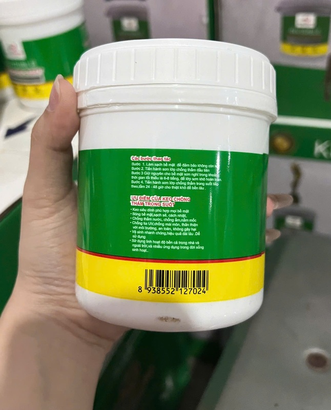 Keo chống thấm trong suốt