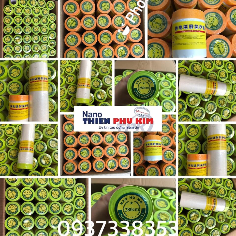 Băng dính che sơn - Dây Rút Nhựa Thiên Phú Kim - Công Ty TNHH Thiên Phú Kim