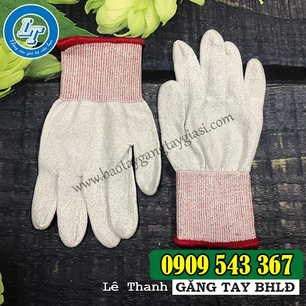 Găng tay chống cắt có viền - Găng Tay, Vải Lau Công Nghiệp, BHLĐ - Công Ty TNHH Sản Xuất Thương Mại Xuất Nhập Khẩu Lê Thanh
